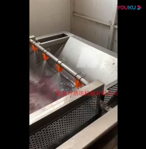 包装袋清洗风干流水线